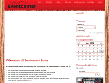 Tablet Screenshot of eventcenter.se